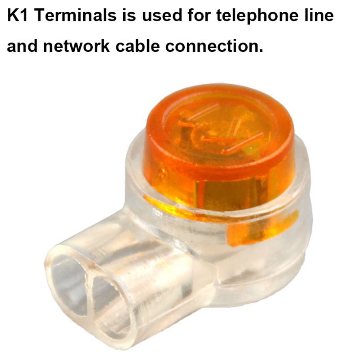 K1 K2 Terminals Rj45 Wire Connector Crimp Cable Connection Waterproof ...