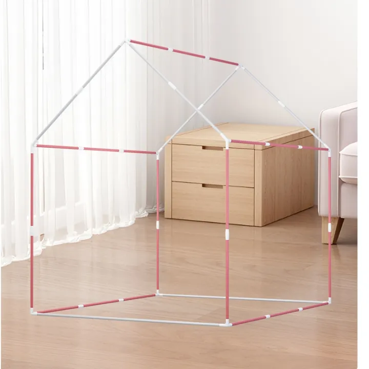 Children's%20Tent%20Indoor%20Play%20House%20Outdoor%20Games%20Garden%20Tipi%20Princess%20Castle%20Folding%20Cubby%20Toys%20Tents%20Enfant%20Room%20House%20Teepee%20-%20Image%206