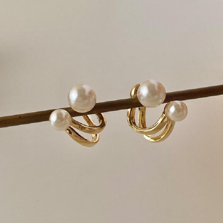 Fashion%20Classic%20Pearl%20Earrings%20for%20Women%20Senior%20Temperament%20Girls%20Retro%20Style%20Ear%20Rings%20Girlfriend%20%20Banquet%20Souvenirs%20-%20Image%204
