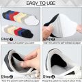 6pcs Self Adhesive Shoe Heel Repair Patch Anti Wear Inner Lining Protector Reusable Fix Patch for Torn Sneaker Heel Lining. 