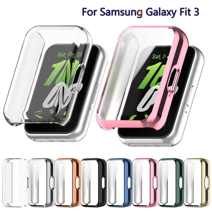 Case for Samsung Galaxy Fit 3 Accessories 2024 All-around soft tpu Screen Protective Bumper for Samsung galaxy fit3 fit 3 cover