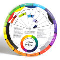 ​​12 Color Mixing Guide Wheel Rotatable Paper Card, for Nail Pigment Tattoo Ink & Microblading Makeup Blending Chart Matching Su. 