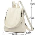 NEW Anti theft Backpack Purses High Quality Soft Leather Female Vintage Bag School Bags Travel Bagpack Ladies Bookbag Rucksack. 