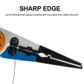 Fishing Pliers Line Cutter Multifunctional Knot Aluminum Alloy Scissors Hook Remover 150g 20CM Fishing Equipment. 