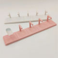 5pcs Nail Practice Display Stand Detachable Press on Nail Training Holder Plastic False Nail Polish Color Display Shelves Base. 