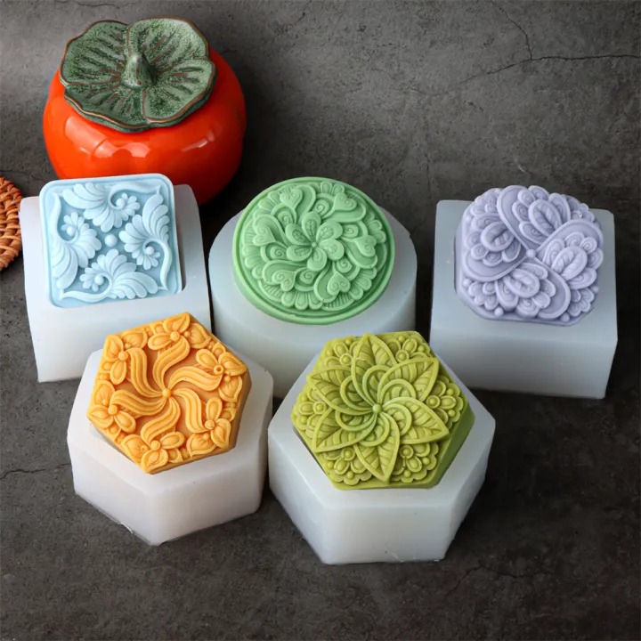 Hexagonal%20Embossed%20Flower%20Soap%20Mold%203D%20Round%20Flower%20Scented%20Candle%20Mold%20DIY%20Floral%20Designs%20Square%20Soap%20Plaster%20Mold%20Home%20Decor%20-%20Image%202