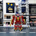 MARVEL Superheroes Mecha DIY Building Blocks Movie Hero  Model Armor Iron Robot MOC Bricks Toys For Adult Kid Boy Christmas . 
