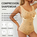 Flarixa Seamless Comfy Bodysuit Shaper Printed Plus Size Shapewear Belly Slimming Body Shaper Corset Underwear Women Tank Top. 