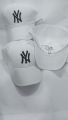 NY NEW YORK White Baseball Cap. 