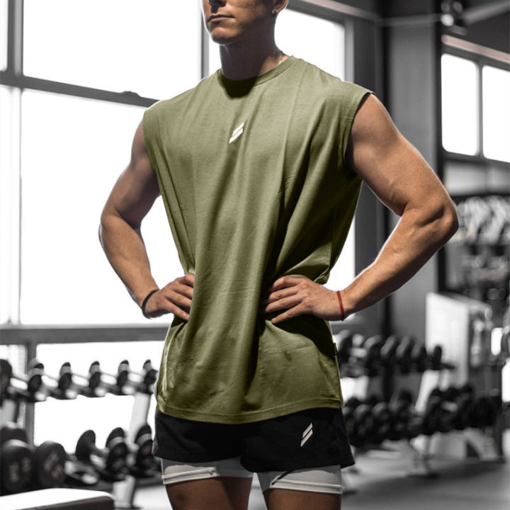 NEW%20Summer%20Fitness%20Sports%20Tank%20Top%20Men%20Breathable%20Loose%20Mesh%20Training%20Sleeveless%20T-shirt%20Quick%20Drying%20vest%20male%20Fitness%20Clothing%20-%20Image%204