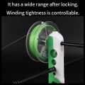 BILLINGS Portable Fishing Line Winder Fishing line for various coil sizes Line winder Spinning Baitcasting Tools Adjustable. 