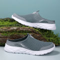 39-47 Men Half Slippers Anti-slip Men's Casual Shoes Lightweight Male Flat Slippers Breathable Fashion Slip on Flats Outdoor. 