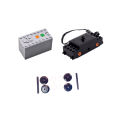 Train Track Building Blocks For MOC Power Functions Parts Motor Battery Box Infrared Speed Remote Control Receiver for Legoeds.