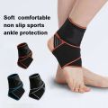 1PC Ankle Brace for Sprained Ankle Support Braces Wrap for Stabilizing Tendonitis Basketball Running Sprains Achilles Unisex. 