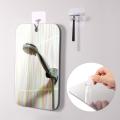 Acrylic Shower Mirror Fogless Anti-Fog Women's Travel Shaving And Makeup Mirror Bathroom Accessory Tools.