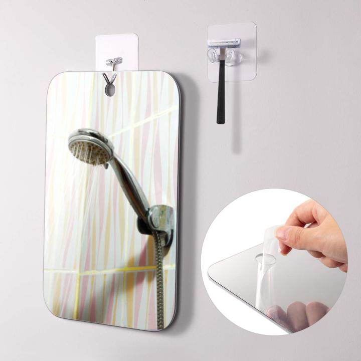 Acrylic%20Shower%20Mirror%20Fogless%20Anti-Fog%20Women's%20Travel%20Shaving%20And%20Makeup%20Mirror%20Bathroom%20Accessory%20Tools%20-%20Image%205