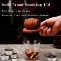 Whiskey Smoker Kit Classic Cocktail Infuser Set with Wood Chips Smoker for Bourbon Whiskey  Birthday Present Family Friends. 