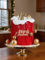 3pcs Christmas Acrylic Cake Topper, Christmas Cake Decoration, Holiday Cake Decoration, Christmas Baking Decoration. 