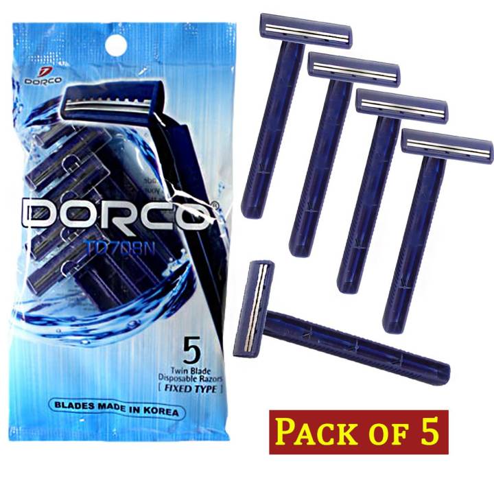 darco twin blade razor pack of 5