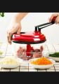 Manual Handy Chopper with sharp blades use for chopping vegetables, fruits, meats and salad. 