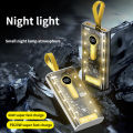Power Bank Original 20000mAh 66W PD20W Fast Charging Power Bank | Mini Size | LED Display | Black, White, Yellow. 