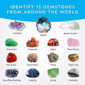 STEM Mega Gemstone Dig Kit-dig and discover gem stone crystal dig toy set child educational toy crystal mining kit Kids . 
