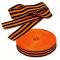 1/5 meters Soviet Union Russia Soviet George Ribbon Ribbon of St George Russian Badges Medal Pins Badges. 