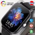 2026 New Smart Watch Android Phone Bluetooth Call Blood Oxygen/Pressure Monitoring Sports Waterproof Smart Watch Women Men Band.