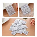 100/200/300/500 Packs 1g Non-toxic Silica Gel Desiccant Packets Safe Moisture Absorbing Drying Bulk Bags For Clothes Food Stora. 