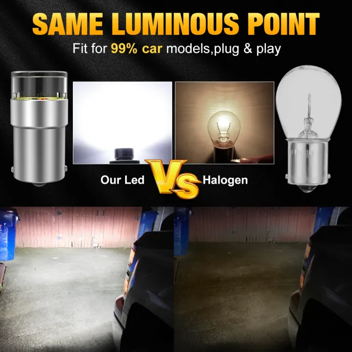 2pcs%20P21W%20LED%201156%20BA15S%20BAU15S%20PY21W%20BAY15D%20LED%20Bulb%201157%20P21/5W%20R5W%20LED%20COB%20Car%20Signal%20Lights%2012V%206000K%20White%20-%20Image%204