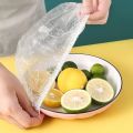 Wolpin Pack of 50 Pcs Disposable Food Cover Elastic Lid for covering Food, Fruits, Vegetables Fridge Storage. 