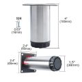 4 inch adjustable furniture feet stainless steel furniture leg furniture paye 1pes. 