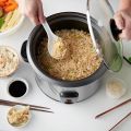 Russell Hobbs Electric Rice Cooker & Steamer - 1.8L (10 cup) Keep warm function, Removable non stick bowl, Easy to clean, Steamer basket, measuring cup & spoon inc, Energy saving, 700W, 19750. 