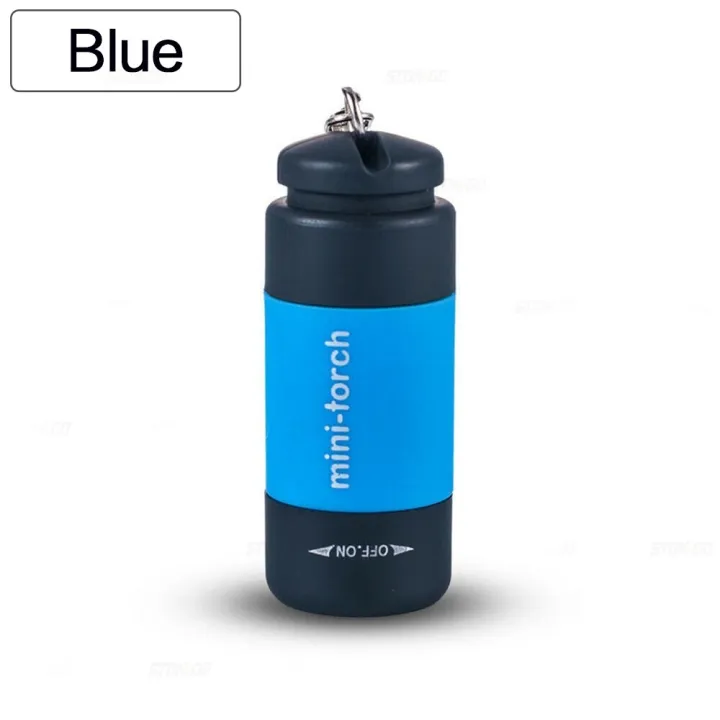 3 Led Keychain Flashlights Mini Keychain Lamp Keychain Pocket USB Rechargeable LED Light ...