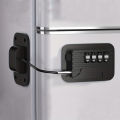Refrigerator Fridge Freezer Door Lock With Password Proof For Kitchen Cabinets And Drawers.