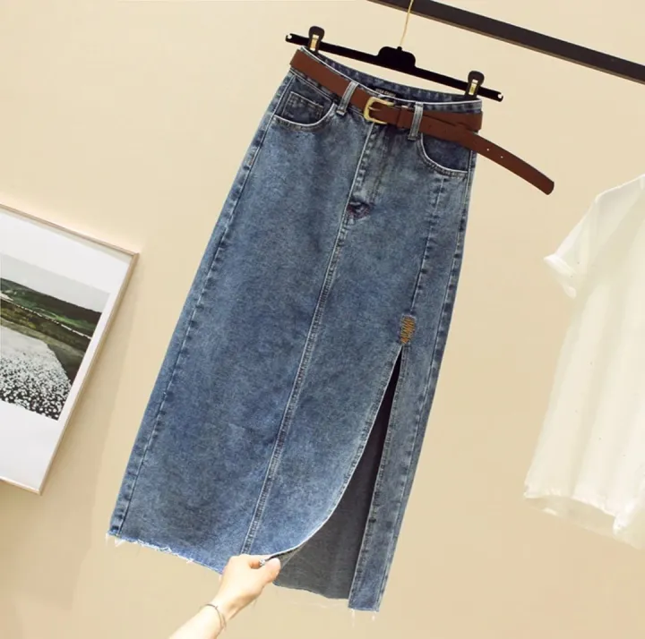 Denim%20skirt%20Women%20Jeans%20-%20Image%204