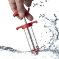 Meat Injector Syringe With 3 Marinade Injector Needles for BBQ Grill Turkey Injector Kit Marinade Flavor Injector. 
