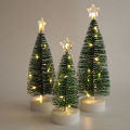 Luminous Mini Christmas Trees LED Lights Home Decoration Electronic Candles Childrens  New Year Christmas Party Ornament. 