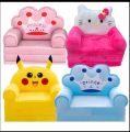 Super Quality Multi-Function Imported Folding Kids Sofa Cam Bed Baby Comfy Foldable Sofa Floor Seat Child Back Support Cartoon Children Chair Baby Boy Girl Easy Washable - Comfortable Mickey Minnie Mouse Prince Princess Seater - Kids Sofa Seat. 