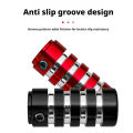 SEAMETAL Motorcycle Gear Shift Lever Peg Aluminum Alloy Shifter Tip Anti-Slip Foot Pedal Toe Peg Cover Universal Fit.