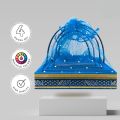 Fancy Gift Basket Set - 4 Square Empty Baskets with Complimentary Colorful Net and lace Wraps | Handcrafted  for Any Occasion - Anniversary, Wedding, Birthday , Mehendi , Shadi , Party | Premium Quality in 13 Vibrant Colors & Sizes (8x8 to 14x14). 