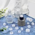 5 Size 50PCS Salt and Pepper Shaker Stoppers Plastic Salt Shaker Plug Stopper 1/2 to 7/8 Inch Replacement Plug Bottle Caps. 