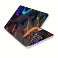 Laptop stickers, geometric pattern, scratch-resistant self-adhesive, semi-glossy treatment, reuse, paste and remove for easy. 