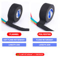 Wiring Harness Tape, Automotive Cloth Tape with High Temperature Electrical Wrap and Noise Dampening Heat Resistant Adhesive. 