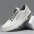 Original Men Casual Shoes Breathable White Sneakers Fashion Driving Walking Tennis Shoes for Male Skate Flats. 