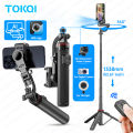 C22 AI Face Tracking Handheld Gimbal Stabiliser 360° Rotation Shoot Selfie Stick Tripod for Mobile Phone, 1/4'' Screw for Camera.