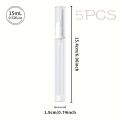 5/10/15ml Clear Foundation Dispenser Bottle Portable Travel Essence Sample Container Airless Vacuum Eye Gel Cream Empty Tubes. 