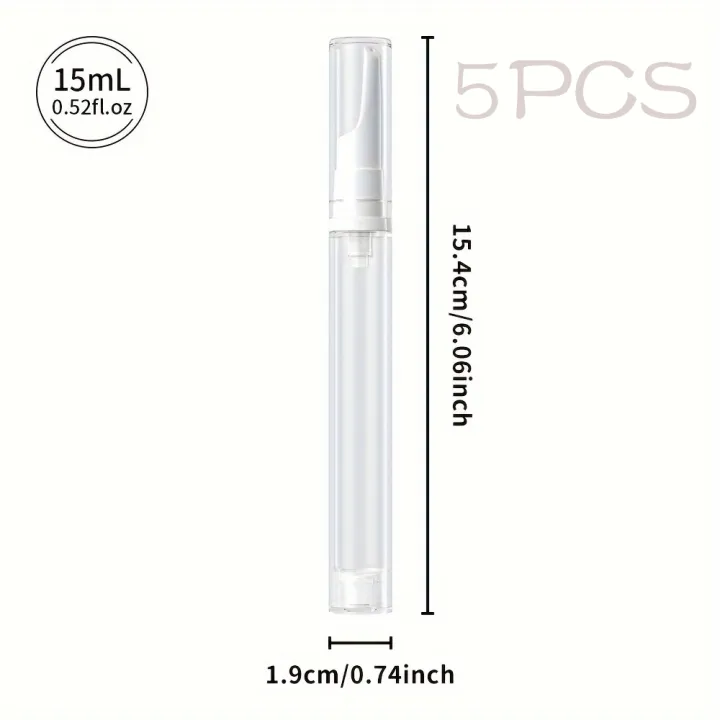 5/10/15ml%20Clear%20Foundation%20Dispenser%20Bottle%20Portable%20Travel%20Essence%20Sample%20Container%20Airless%20Vacuum%20Eye%20Gel%20Cream%20Empty%20Tubes%20-%20Image%207