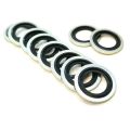 10pcs Zinc Plated Bonded Seal Washers Hydraulic Oil & Petrol Resistant Gaskets M6-M30 Assorted Sizes. 
