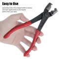 Car Oil Hose Crimping Plier Repair Tools Calliper Vise Pipe Clamp Collar Clip Auto Repairing Motorcycle Automotive Accessories.